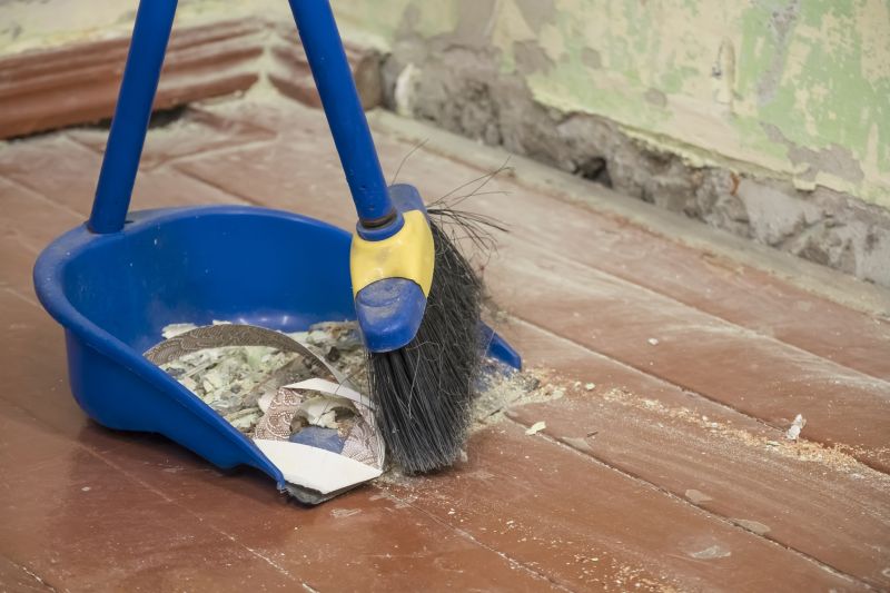 Dust And Debris Removal Left After Construction Projects